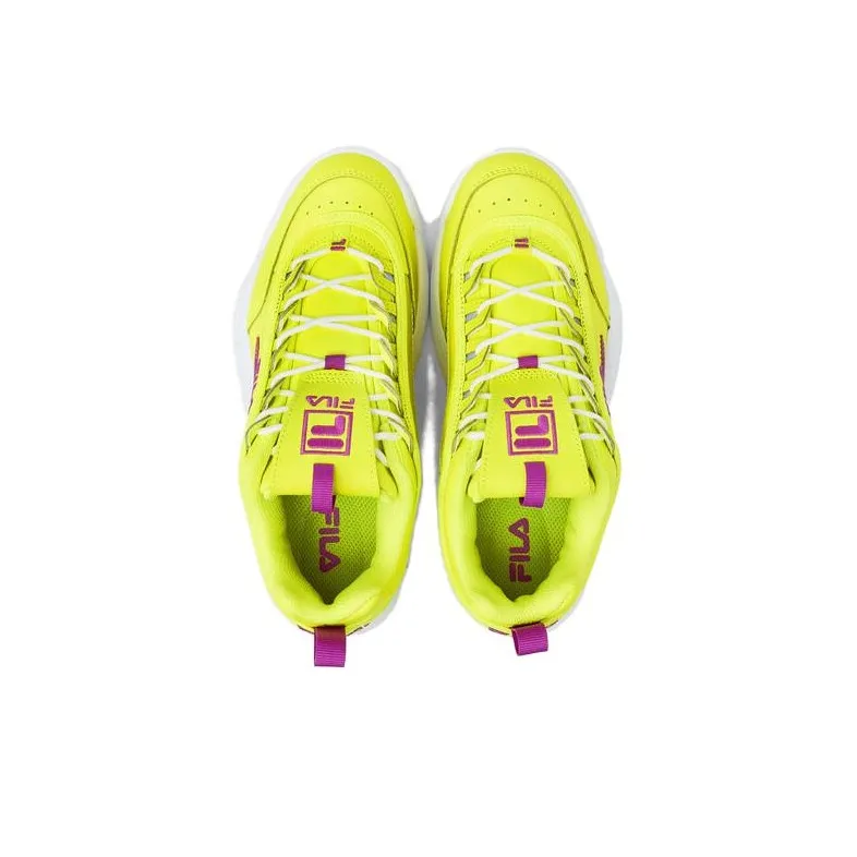 FILA Women's Disruptor 2 Premium 'Yellow Orchid Flower'-2