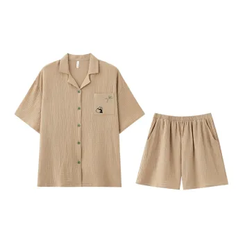 Tianmicat Pajama Set Women's Desert Brown