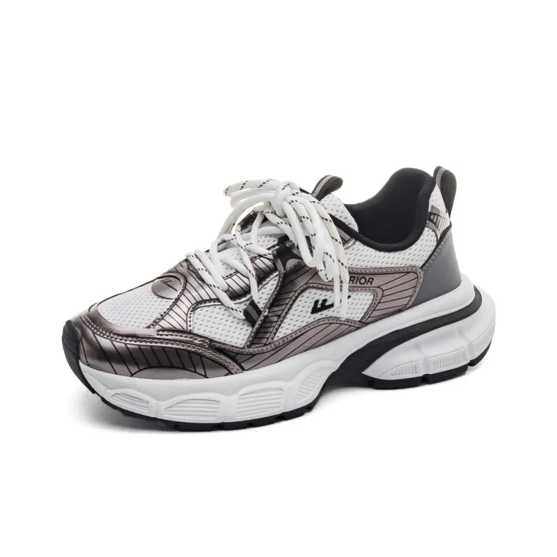 WARRIOR Chunky Sneakers Unisex Low Top Copper-1