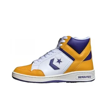 Converse Weapon 86 Yellow Purple Vintage
