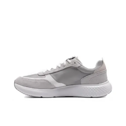 Under Armour Decoy Lu Cushioning Wear Resistant Low Top Running Shoes Men's Gray White