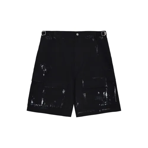 IMXS Denim Shorts Unisex Black With Free Socks