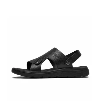 AOKANG Beach Sandals Men Black, Brown