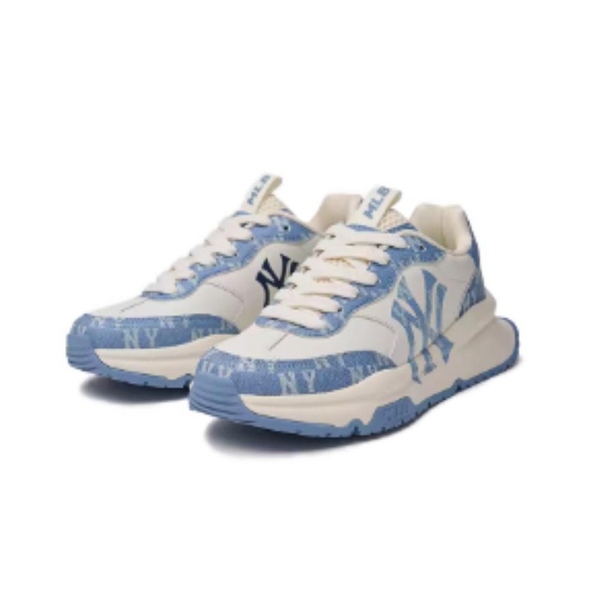MLB■Chunky Runner SL NY■送料込 MLB Chunky Runner Low Top Casual Shoes Unisex White Blue US