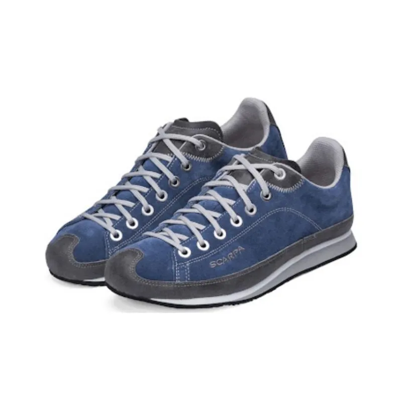 SCARPA Cosmopolitan Cushioning Wear-Resistant Low-Top Casual Shoes Unisex Gray Blue-3