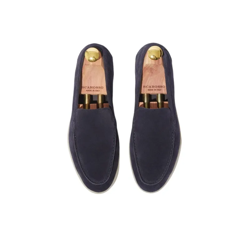 SCAROSSO Ludovica Almond Toe Loafers Women's-3