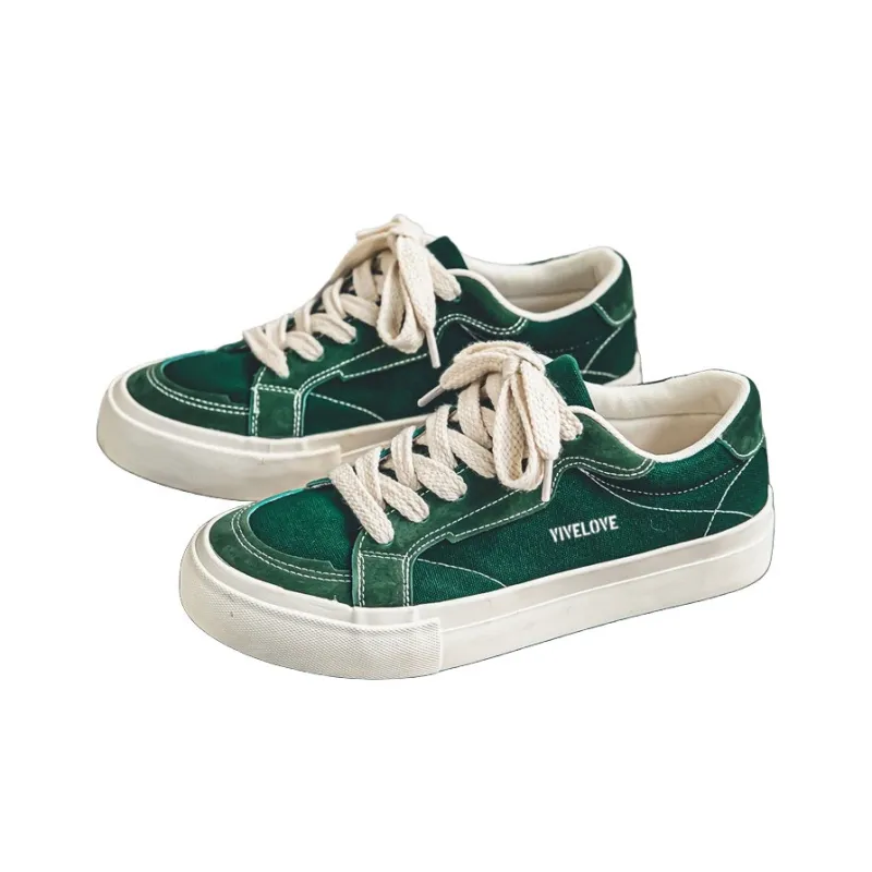 YIVELOVE Anti-Slip And Wear-Resistant Breathable Low-Top Canvas Shoes Men's-14