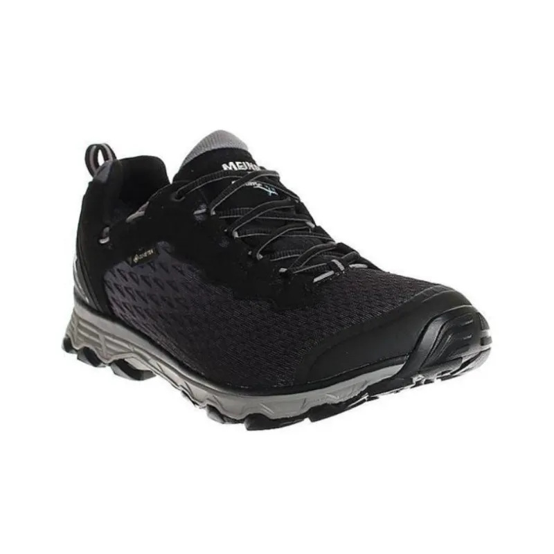 MEINDL Activo Sport GTX Cushioning Wear-Resistant Low-Top Outdoor Shoes Men's Black-4