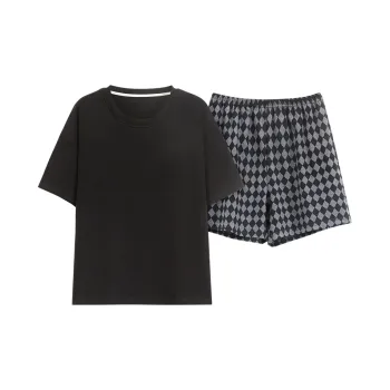 Mulong Family SS24 Pajama Set Women's Black