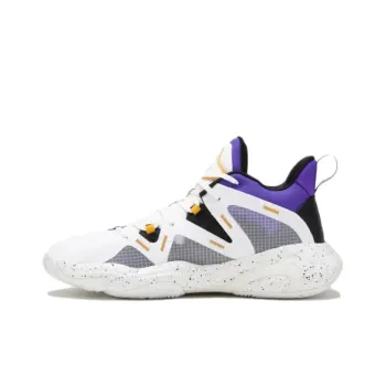 DECATHLON Abrasion Resistant Breathable Mid Top Basketball Shoes Men's White