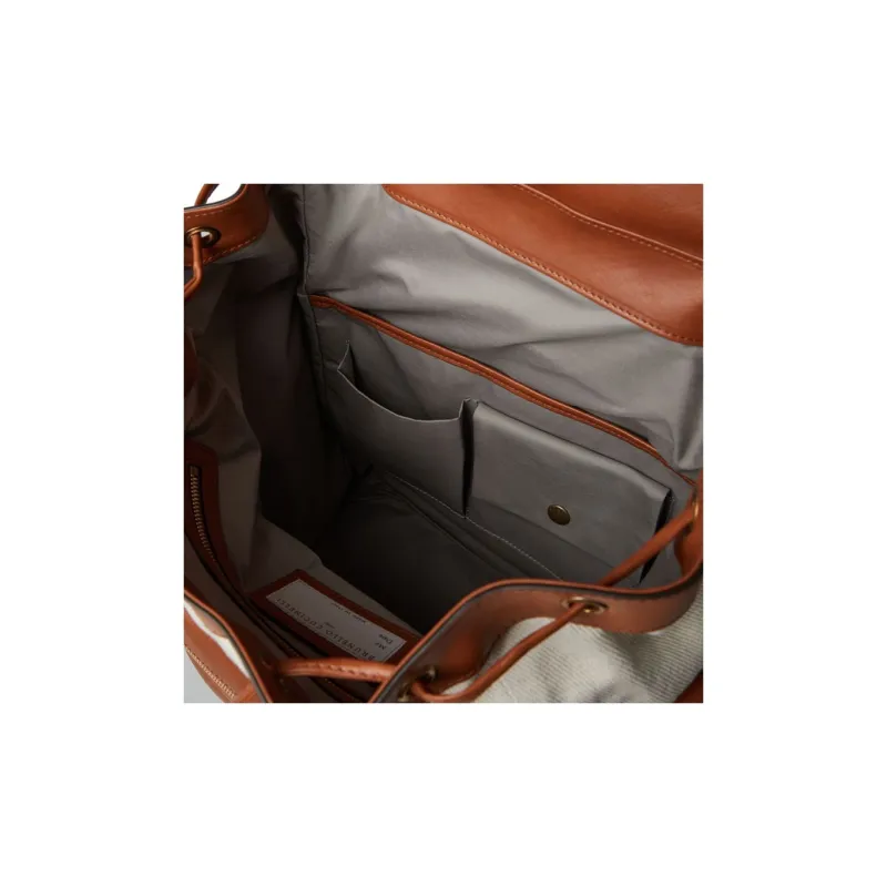 Brunello Cucinelli Logo-patch Leather Backpack-3