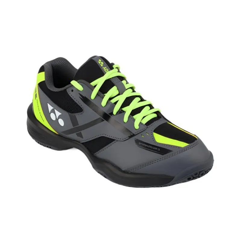 YONEX Power Cushion Cushioned Slip Resistant Low Top Badminton Shoes Men's Dark Gray Green-2
