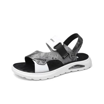 Playboy Playboy Beach Sandals Men's Gray White
