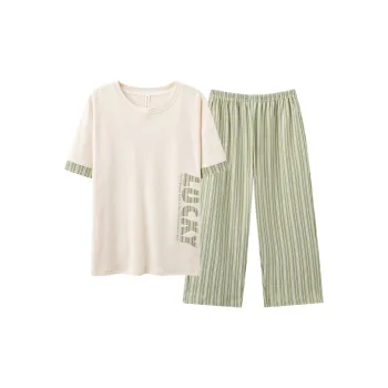 JinShaLa Pajama Set Women's White