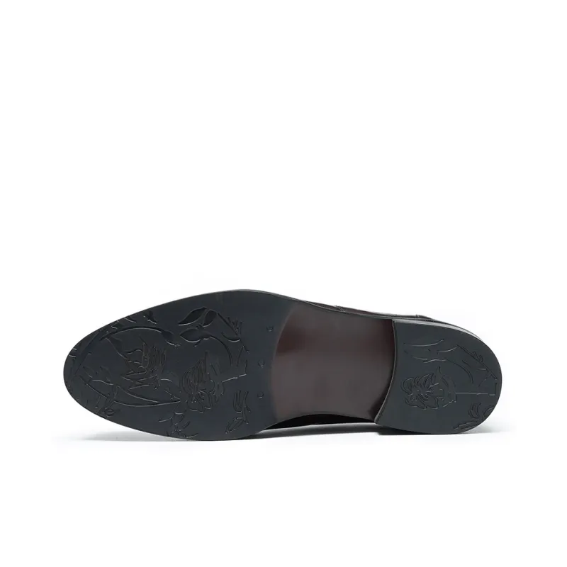 ASTON M.JAZZ Dress Shoes Men Low Top Black, Brown-14