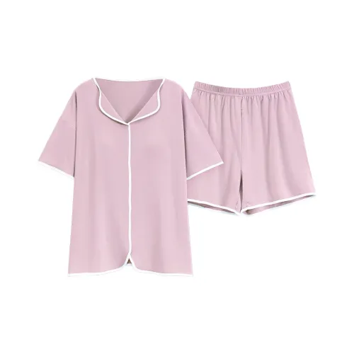The Story Of The Flower Season Pajama Set Women's Pink