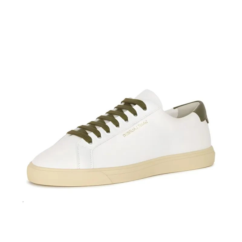 SAINT LAURENT Andy Low-top Leather Sneakers-2