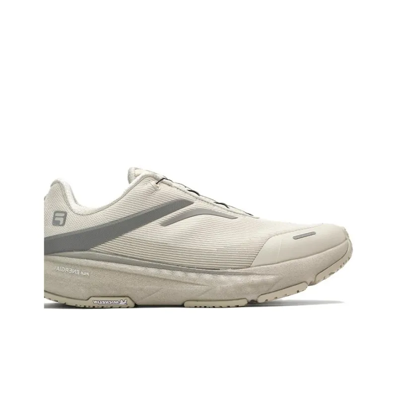 FILA BOA ENERGY 2 Low-Top Casual Running Shoes Men's Birch Tree Brown-1
