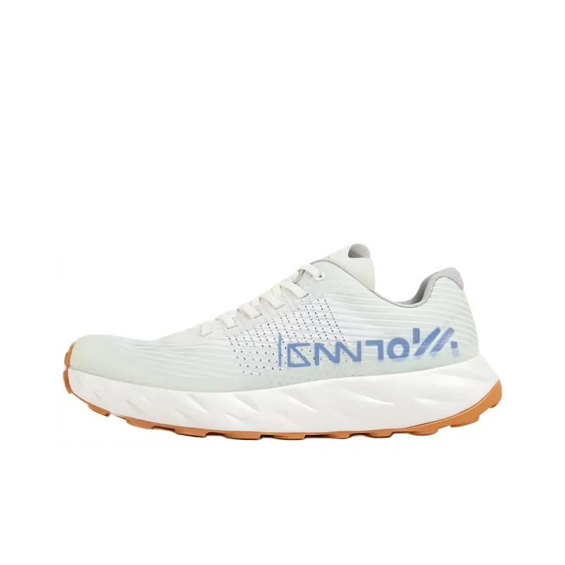 NNormal Kjerag Cushioned Slip Resistant Low Top Running Shoes Unisex Light Green-0