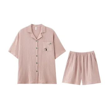 Tianmicat Pajama Set Women's Pastel Pink
