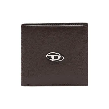 DIESEL Cow Leather Wallet Mini Men's Brown