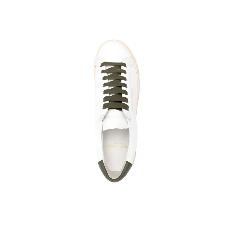 SAINT LAURENT Andy Low-top Leather Sneakers-4