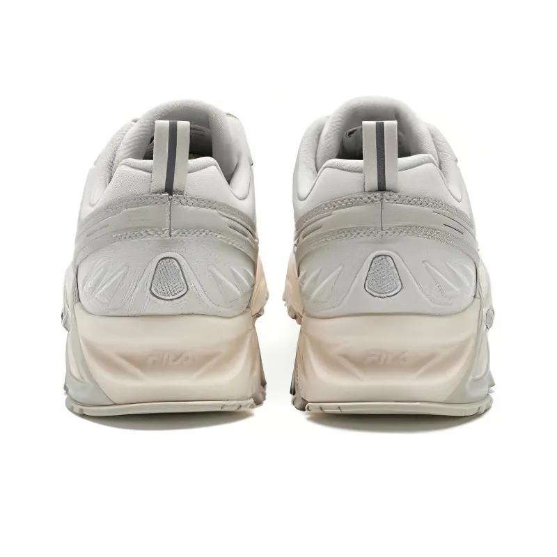 FILA LYNX Slip Resistant Low Top Running Shoes Women's Ecru-4