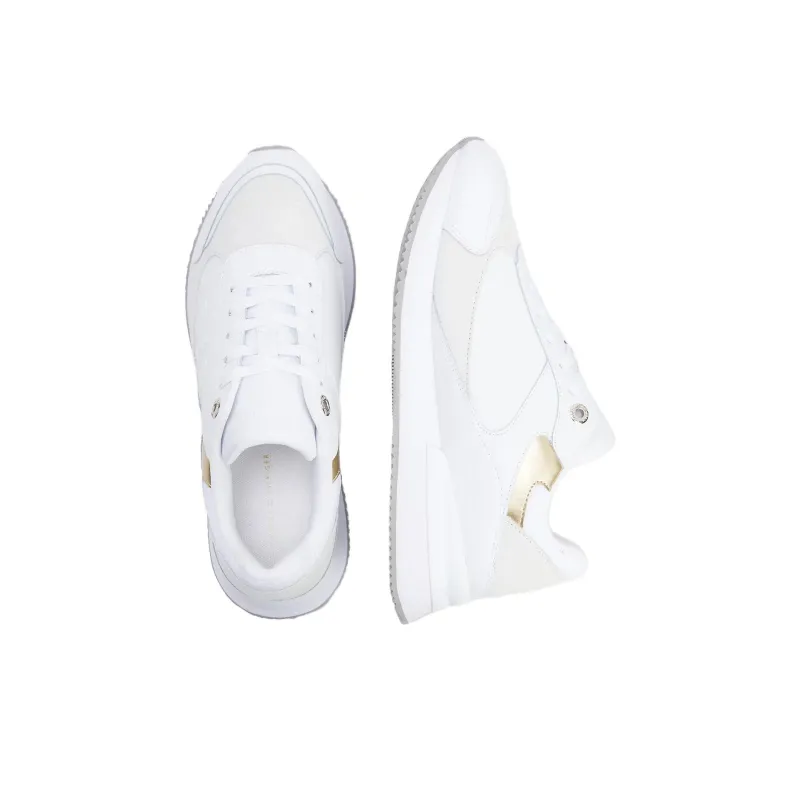 Tommy Hilfiger Slip Resistant Low Top Casual Shoes Women's White-3
