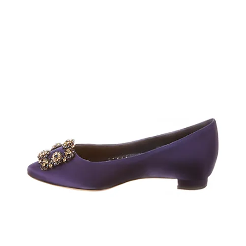 MANOLO BLAHNIK Women's Casual Shoes Women's Purple