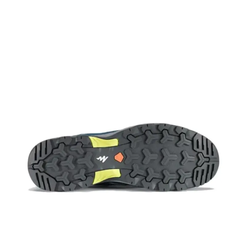 DECATHLON MH100 Durable Breathable Low Top Outdoor Shoes Men's Gray Green-3