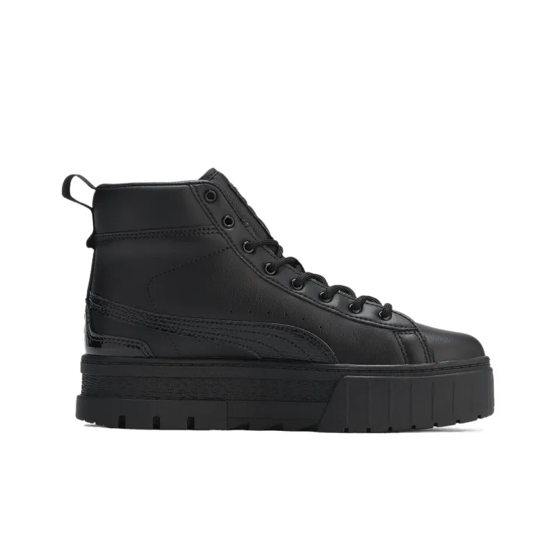 Ray BEAMS x PUMA Mayze MID Durable Breathable High Top Skateboard Shoes Women's Black-1