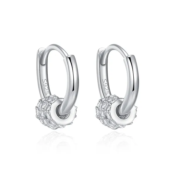 Zoo Jewel 925 Sterling Silver Earrings Women's-0