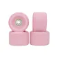 4 Pcs Wheel Set, High Rebound Solid Abrasion-Resistant Wheel (Pink)