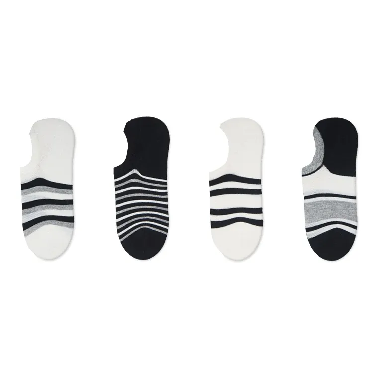 Duanmei Ankle Socks Men's 4 Pack-0