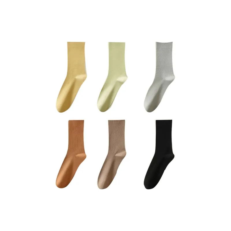 CARTELO Mid-Calf Socks Women's 6 Pack-1