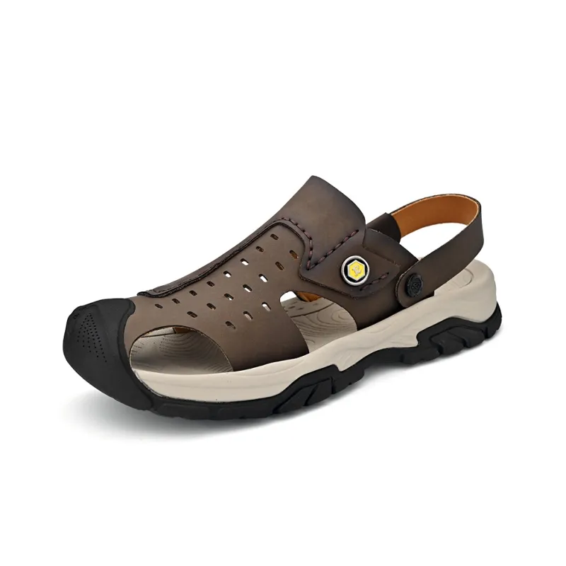Season Ram River Trekking Shoes Men Dark Brown/Light Brown-1