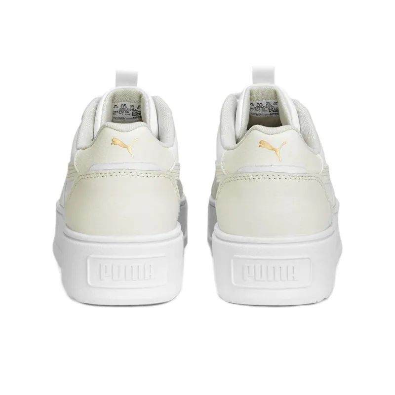 PUMA Karmen RE Slip Resistant Shock Absorbers With Abrasion Resistant Properties Low Top Skateboard Shoes Women's White-4