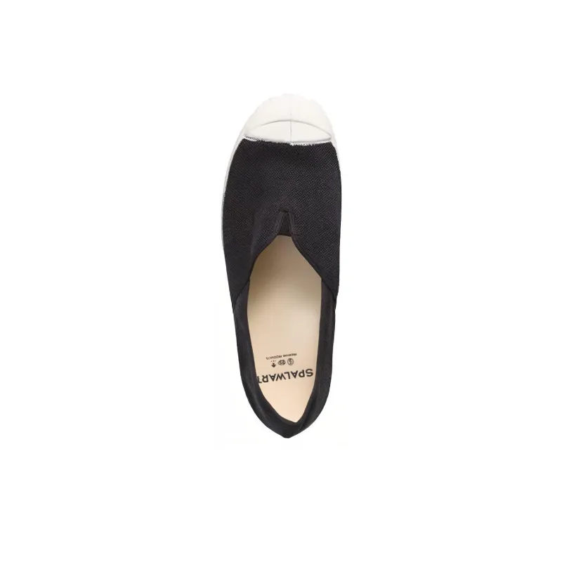 SPALWART Canvas Shoes Unisex Low Top Black-3