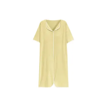 The Story Of The Flower Season Nightgown Women's Lemon
