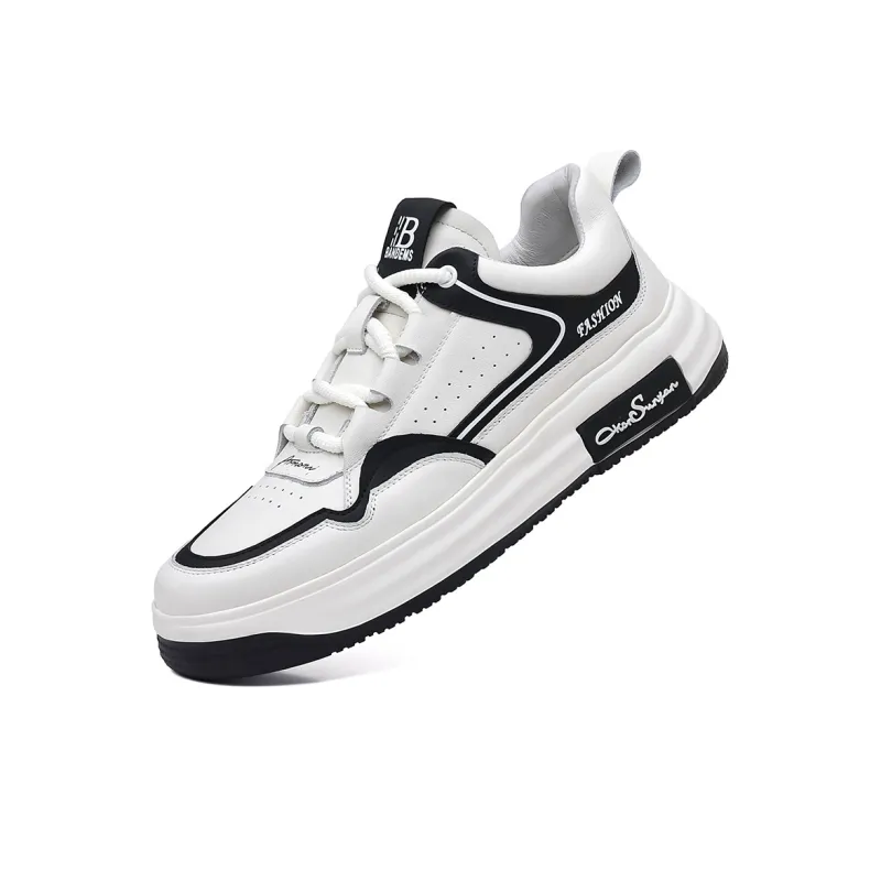 A Fairy Tale Of A Pair Of Shoes Low Top Skateboard Shoes Men's White-1