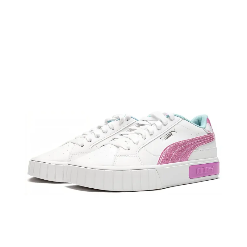 PUMA Cushioning Wear-Resistant Low-Top Skateboard Shoes Women's Pink-1
