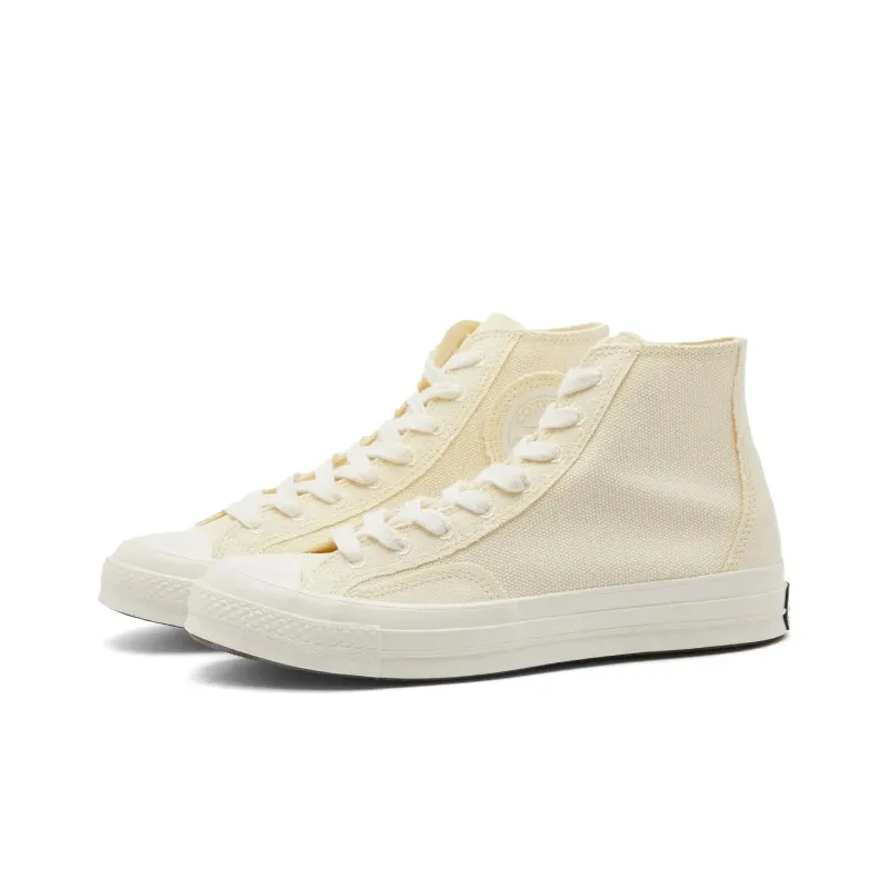 Converse Chuck Taylor All Star 70 Hi Raw Edge Yellow Egret-2