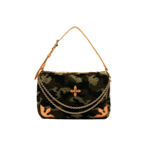 SMFK Shoulder Bags Green Camouflage