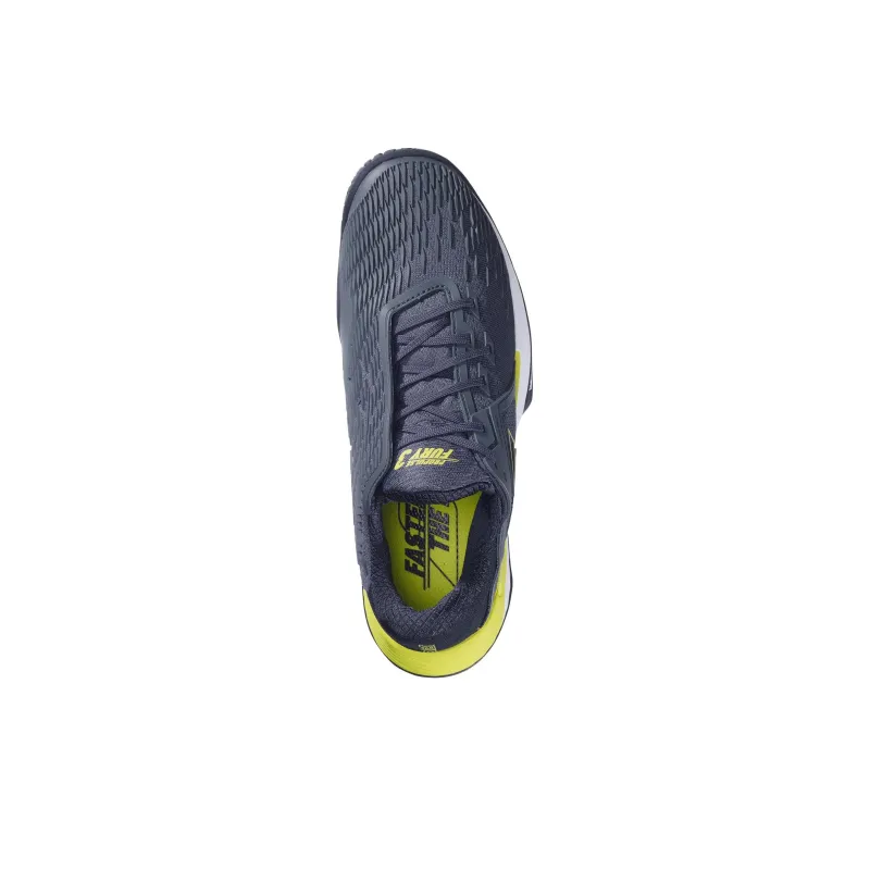 Babolat Slip Resistant Low Top Tennis Shoes Men's Gray-4