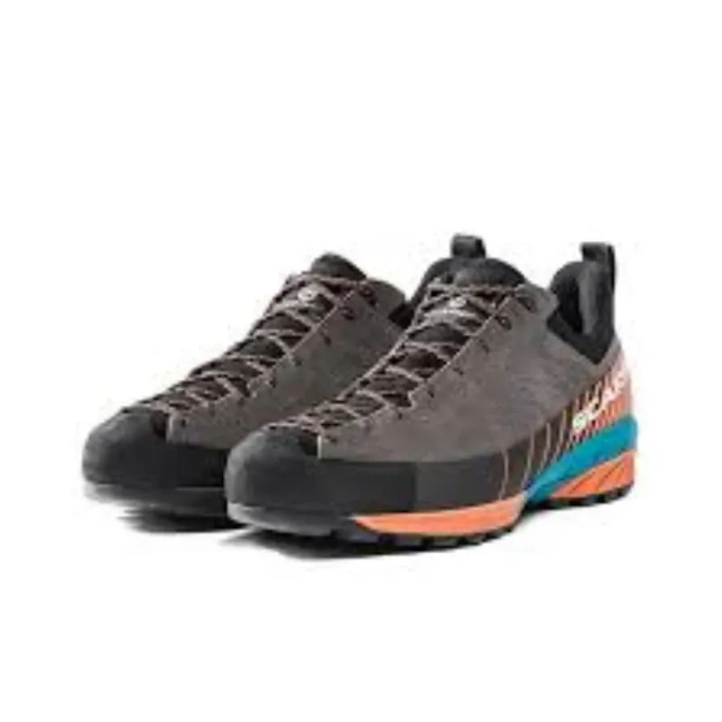 SCARPA Mescalito Cushioning Wear-Resistant Low-Top Hiking Shoes Unisex Orange Brown-2