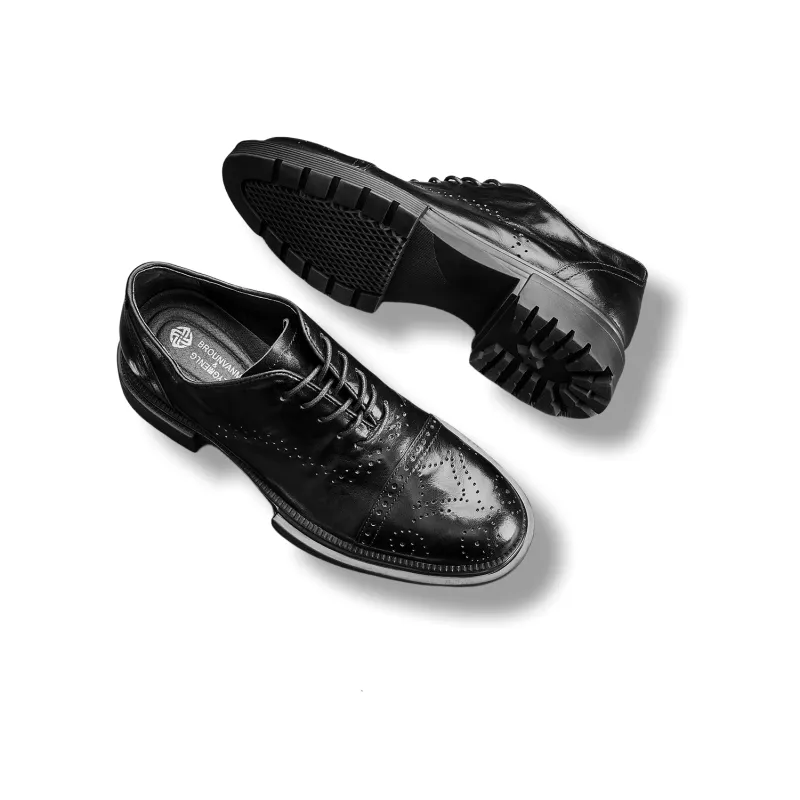 Brounvanm Casual Shoes Men's Black-5