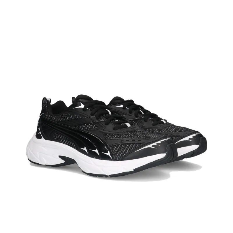 PUMA Morphic Cushioning Wear Resistant Running Shoes Unisex Black-3