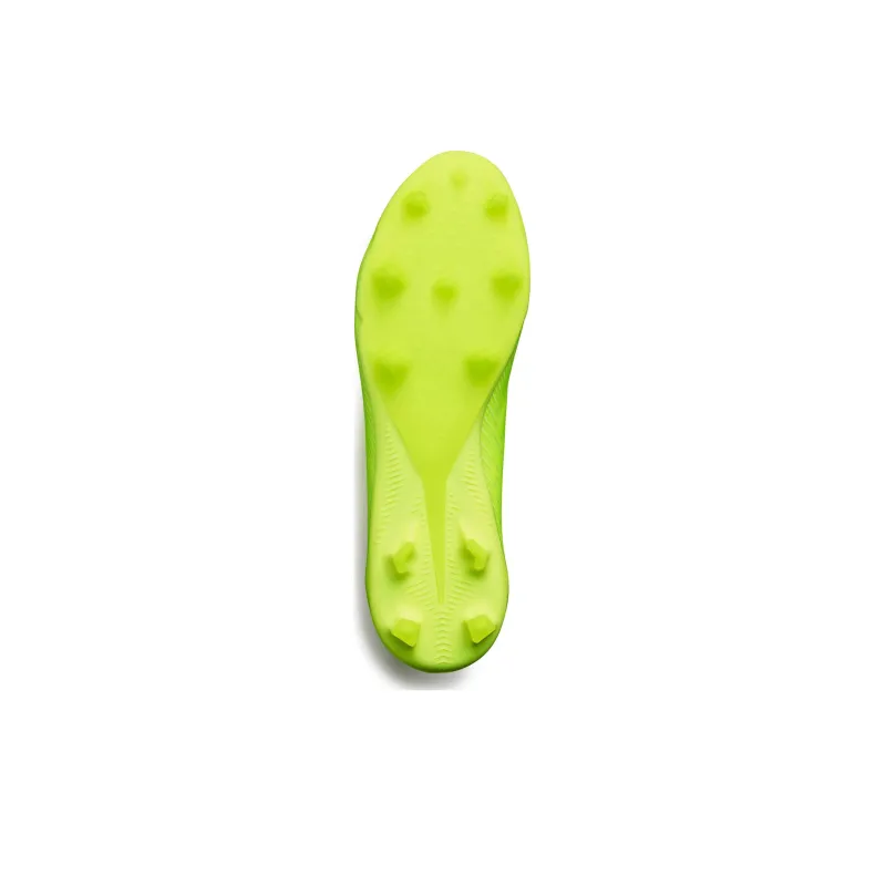 DECATHLON FG Rubber Long Studs Durable Breathable Soccer Shoes Men's Yellow-4