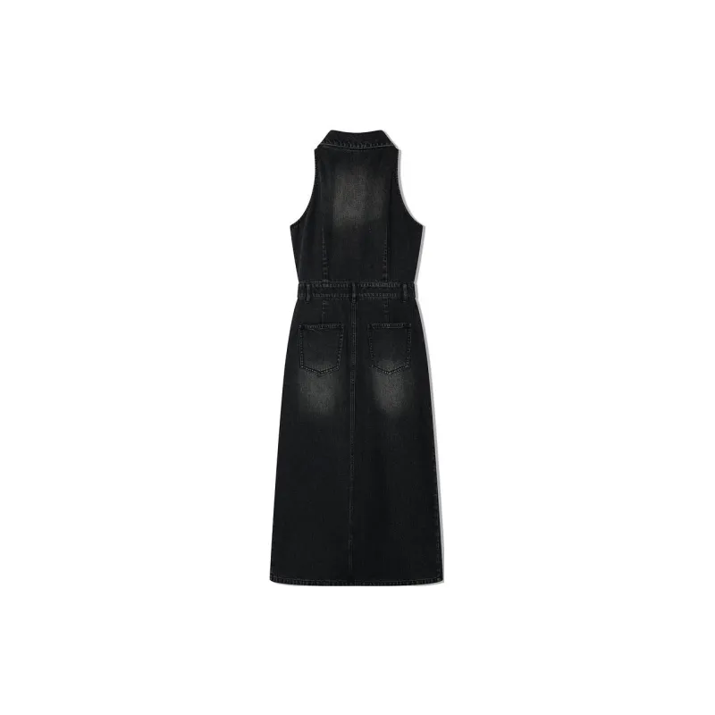 COVERINS Sleeveless Dress Women's Gray-1