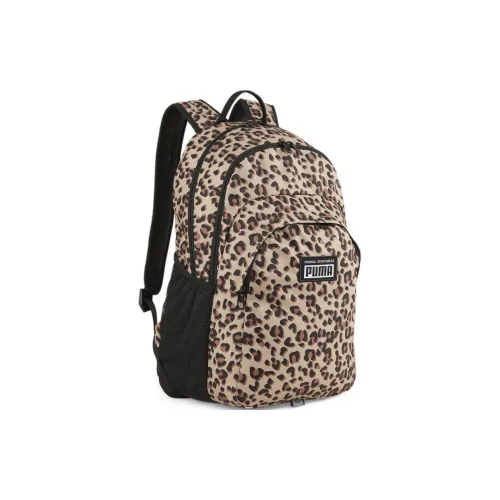 PUMA Backpacks Khaki With Black Accents